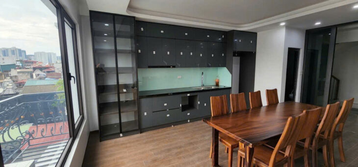 Nhà mới đét phố Vũ Tông Phan, Q. Thanh Xuân, ngõ thông ô tô, 46m2 x 8 tầng thang máy, MT 5m, 16 tỷ