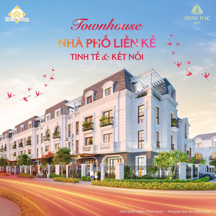 Phú Mỹ Hưng 2 – HỒNG HẠC CITY Bán biệt thự liền kề 120m² – Ưu đãi hấp dẫn, liên hệ ngay!