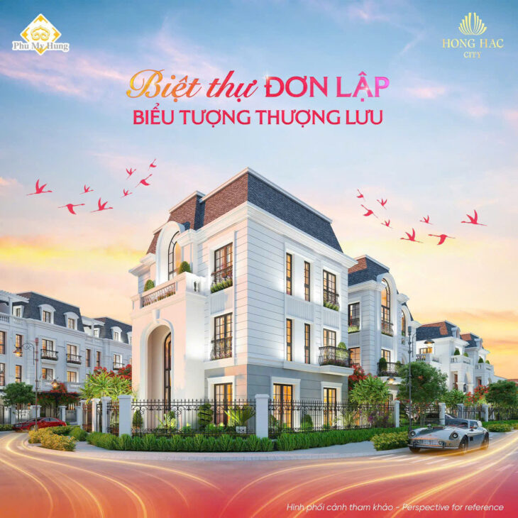 Phú Mỹ Hưng 2 – HỒNG HẠC CITY Bán biệt thự liền kề 120m² – Ưu đãi hấp dẫn, liên hệ ngay!