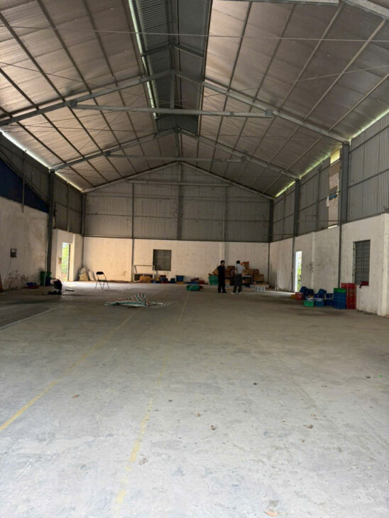 CHO THUÊ KHO XƯỞNG 600M2 – ĐƯỜNG 32 – NHỔN – TRÔI – PHÙNG