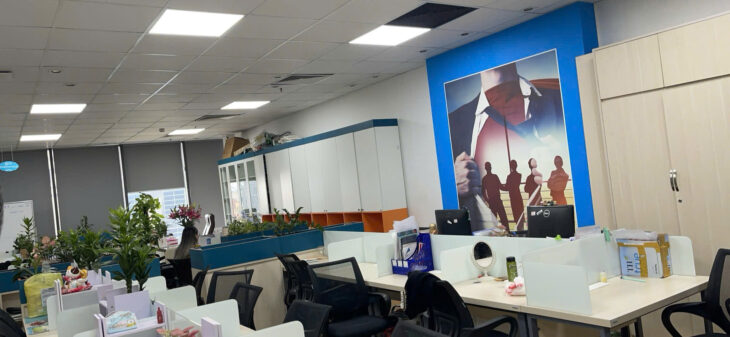 Bán Sàn Văn Phòng mặt đường Lê Văn sẵn sổ đỏ lâu dài diện tích 400m giá chỉ từ 55tr/m