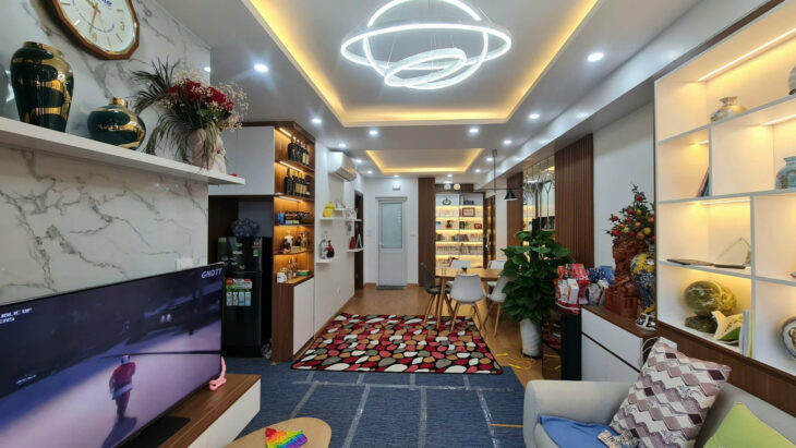 Bán căn 2 phòng ngủ tầng 12 ban công hướng mát view cực đẹp Gelexia Riverside
