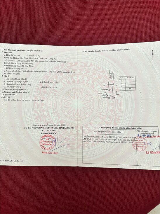 NHÀ ĐẸP- GIÁ TỐT CHÍNH CHỦ BÁN NHÀ (TÌM NGƯỜI MUA THIỆN CHÍ) tại huyện Cần Giuộc , tỉnh Long An