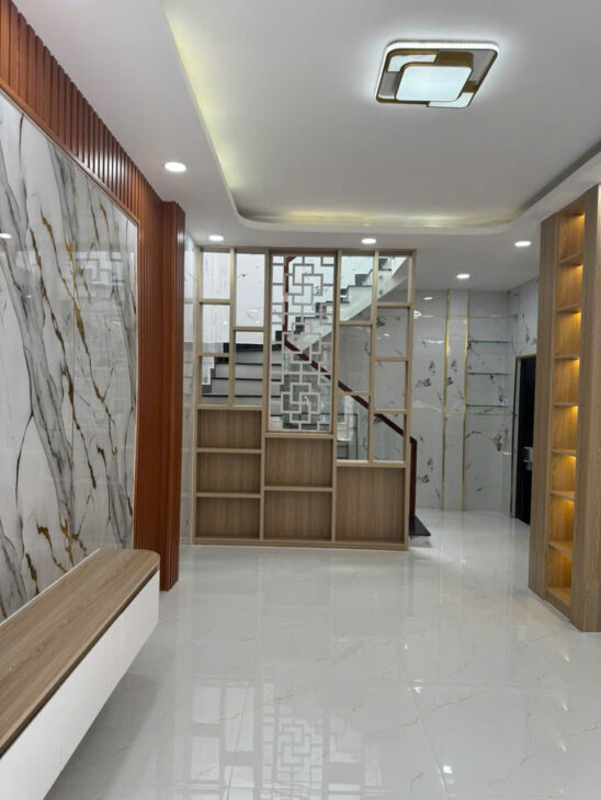 Nhà Mới 2 Tầng 6x8m HiệpThành Q12 Lê Văn Khương Hẻm Xe Hơi Nhỉnh 4 Tỷ SHR