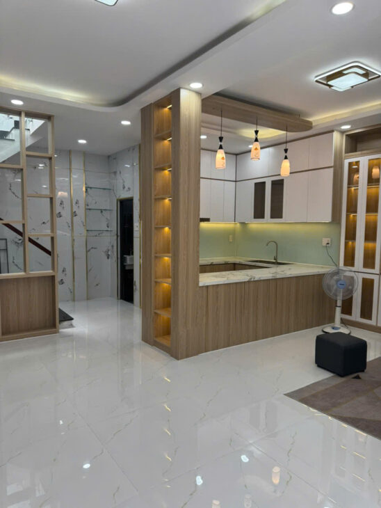 Nhà Mới 2 Tầng 6x8m HiệpThành Q12 Lê Văn Khương Hẻm Xe Hơi Nhỉnh 4 Tỷ SHR