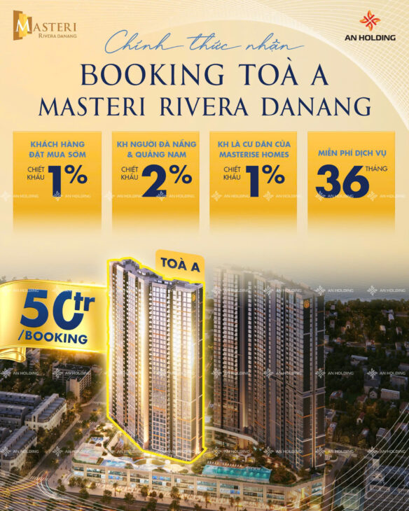 MASTERI RIVERA ĐÀ NẴNG – CHIẾT KHẤU 18%-SỞ HỮU LÂU DÀI – BÀN GIAO FULL NỘI THẤT