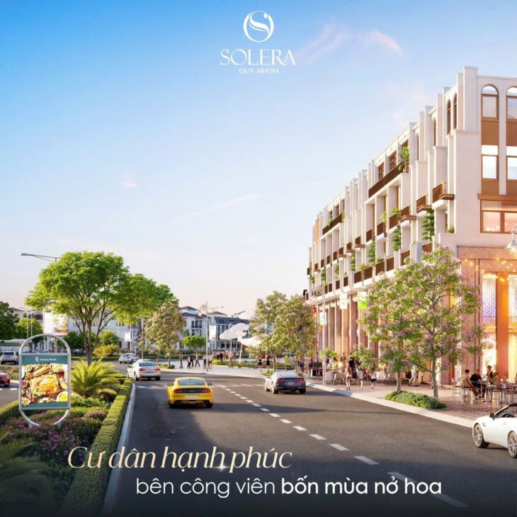 HOT HOT CẦN BÁN căn hộ cao cấp dự án SOLERA QUY NHƠN – SHOPHOUSE VEN SÔNG CAO CẤP