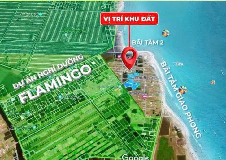 VỊ TRÍ ĐẸP- GIÁ ƯU ĐÃI – Chính Chủ Bán Nhanh Đất Ngay BÃI TẮM 1 QUẤT LÂM, NAM ĐỊNH