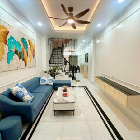 BÁN NHÀ LẠC LONG QUÂN – 5 TẦNG – FULL NỘI THẤT TIỀN TỶ – 15M RA Ô TÔ TRÁNH– NGÕ NÔNG RỘNG – 8.6 TỶ