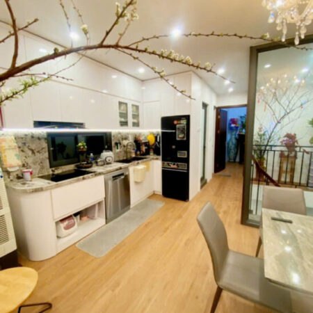 BÁN NHÀ TRẦN CUNG – DÂN XÂY – 50M X 7 TẦNG THANG MÁY – 2 MẶT THOÁNG – CÁCH ÔTÔ TRÁNH 50M – 12.75 TỶ