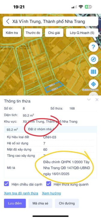 BÁN LÔ ĐẤT GIÁ TỐT – THÔN VÕ DÕNG – VĨNH TRUNG – NHA TRANG GIÁ CHỈ 1,3 TỶ.