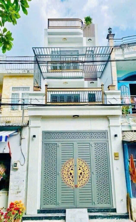 BIỆT THỰ DÁT VÀNG – MẶT T.IỀN ĐƯỜNG BPL – TRUNG TÂM QUẬN 6 – NGAY HỒNG BÀNG – 145m2 – NỞ HẬU 9M