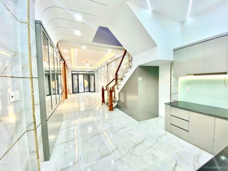 BIỆT THỰ DÁT VÀNG – MẶT T.IỀN ĐƯỜNG BPL – TRUNG TÂM QUẬN 6 – NGAY HỒNG BÀNG – 145m2 – NỞ HẬU 9M