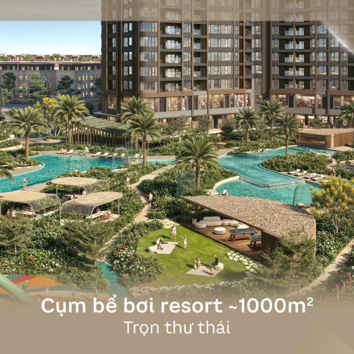 Bán căn hộ cao cấp Masteri Trinity Square – Vinhomes Ocean Park 2 1PN+, View đẹp, Giá chỉ từ 3 tỷ