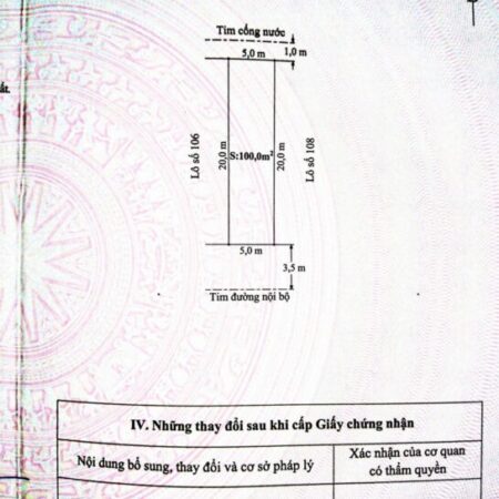 Chính Chủ Cần Bán Lô Đất Đẹp Tại Thôn Văn Cú – P. An Đồng, Quận An Dương, TP Hải Phòng