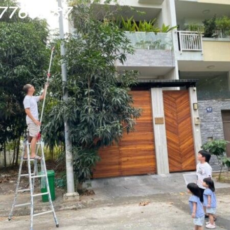Nhà phố siêu đẹp Hiện đại cao cấp Hầm 4 tầng hồ bơi Thạnh Mỹ Lợi Quận 2