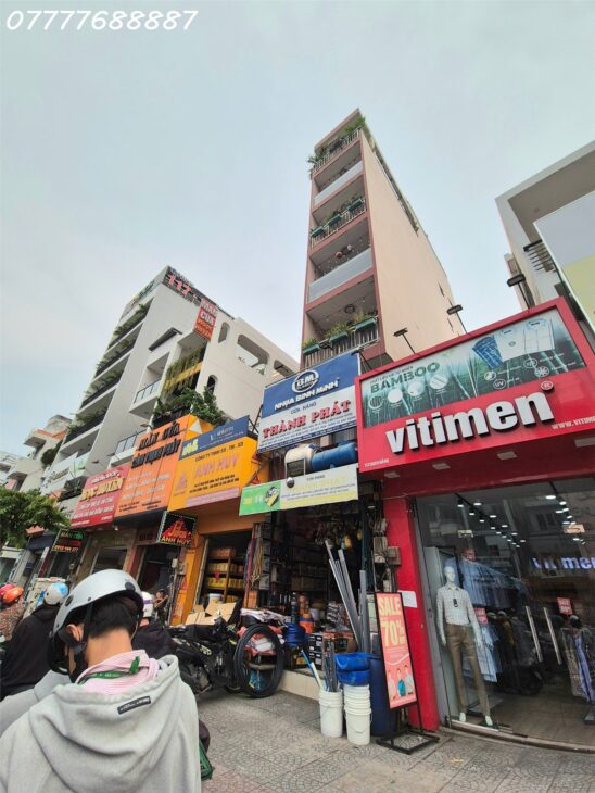 Nhà 6 tầng 2 MT Lê Văn Duyệt (Đinh Tiên Hoàng Cũ) Q Bình Thạnh ngay cầu bông