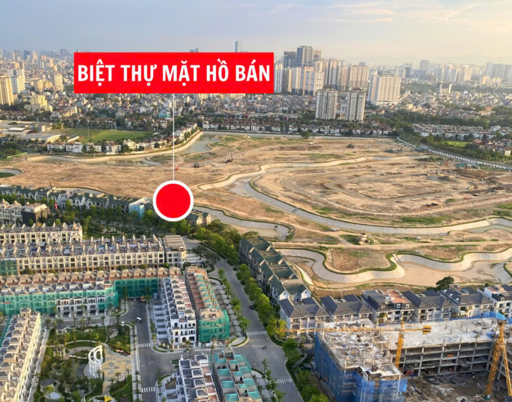VỊ TRÍ “KIM CƯƠNG” 1 CĂN BT DUY NHẤT TẠI CIPUTRA – MẶT HỒ, 2 MẶT CÔNG VIÊN, SIÊU HIẾM – CHỈ 165 TỶ!