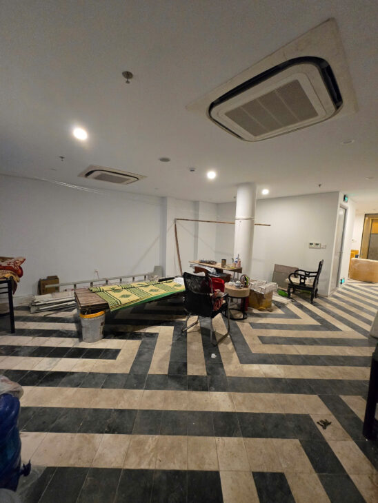 CHO THUÊ MẶT BẰNG TẦNG 1 + LỬNG – 170M² – A25, 130 BÀ TRIỆU, HAI BÀ TRƯNG, HÀ NỘI – ĐỐI DIỆN VIỆN
