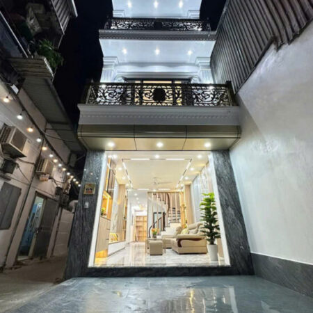 SIÊU PHẨM LÔ GÓC THỊNH LIỆT – 59M² – 5 TẦNG THANG MÁY – MT 4M – HOÀNG MAI CHỈ 1 NHÀ RA PHỐ – NGÕ Ô