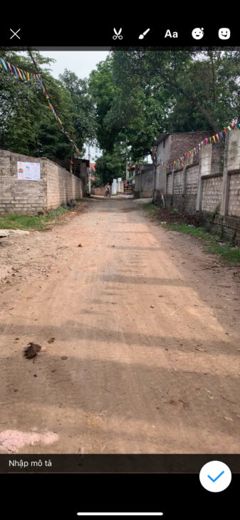 cc em bán 692m đất lô góc 2 mặt tiền đường ô tô thông giá DT rẻ hơn