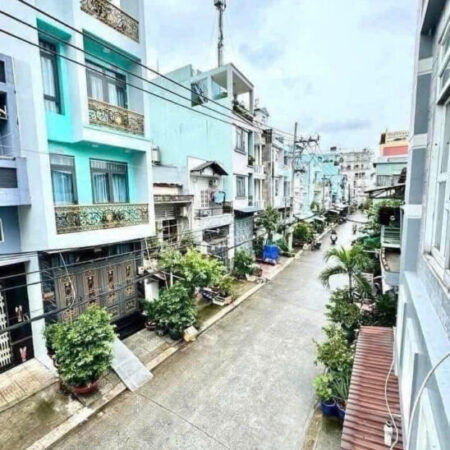 NHÀ 3 TẦNG- ĐƯỜNG NHỰA 10 MÉT- NỐI DÀI NGUYỄN VĂN LUÔNG – PHÚ ĐỊNH – QUẬN 8 ( 4 x 14 ) 57M2 , NHỈNH
