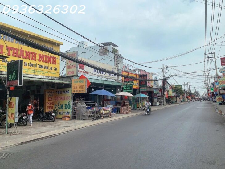Nhà Mặt Tiền Phan Văn Hớn Hóc Môn 456m2 ngang Khủng 8m