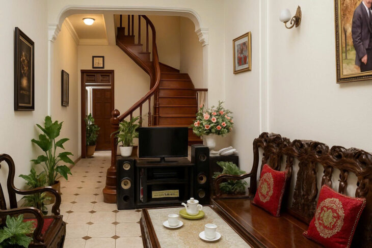 Bán nhà siêu hiếm Giảng Võ, 55m² x 4 tầng, 2 mặt ngõ, gần ô tô – Giá chỉ 13 tỷ