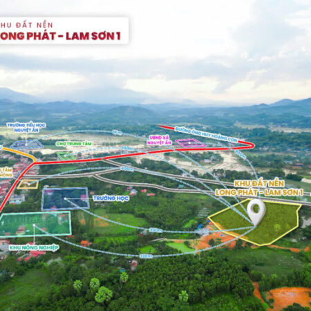 🔥 SIÊU PHẨM ĐẤT NỀN LONG PHÁT – LAM SƠN 1 Sổ Đỏ Riêng, Giá Chỉ Từ 120 Triệu/Lô, Cơ Hội Sinh Lời