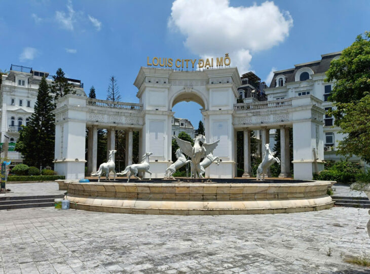 Nhà đẹp Louis City Đại Mỗ – 100m², 6 tầng, gara ô tô, kinh doanh đỉnh, giá 33 tỷ