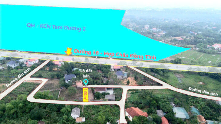 Chính chủ cần nhượng lại lô đất đẹp tại Tam Quan, Tam Đảo