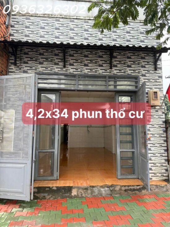 Nhà Mặt Tiền Đặng Phúc Vịnh Thới Tam Thôn Hóc Môn 140m2