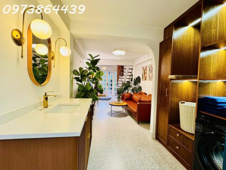 BÁN NHÀ 2 TẦNG ĐẸP FULL NỘI THẤT -GIÁP QUẬN 1 – ĐƯỜNG LÊ VĂN DUYỆT – BÌNH THẠNH – 45,9 M2 – GIÁ 6,8