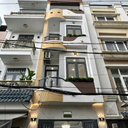 Bán nhà 4 tầng Hẻm 2 oto tránh đối diện bến xe miền đông cũ Bình Thạnh