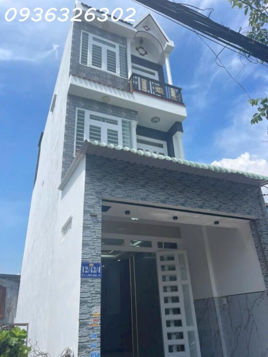 Nhà Hẻm Đông Thạnh 8 Hóc môn 60m2 3 Tầng