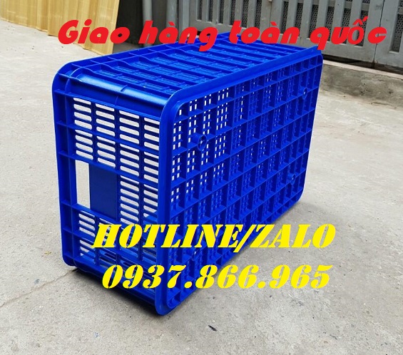 Bán buôn sóng nhựa hở, bán sọt nhựa nguyên sinh , sọt đựng rau củ trong khu siêu thị