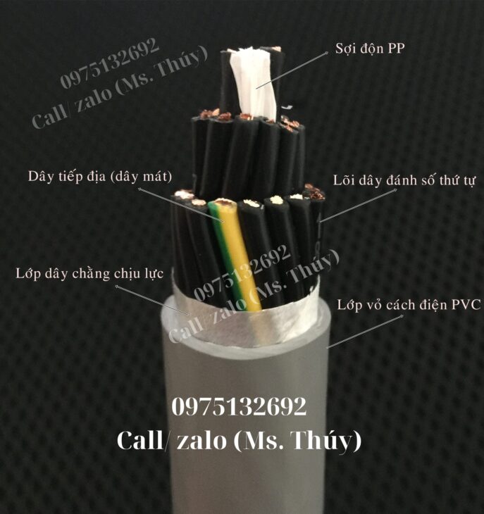 Altek Kabel – Cáp điều khiển, tín hiệu CT-500/SH-500