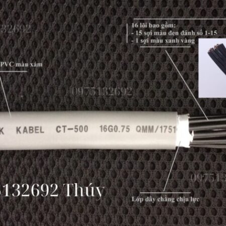 Altek Kabel – Cáp điều khiển, tín hiệu CT-500/SH-500