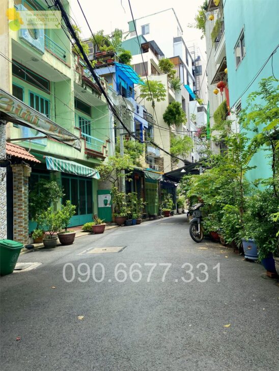 ‼️ Đi bộ ra Phan Xích Long – Hẻm xe hơi đậu cửa – 63m2 chỉ 8.X tỷ