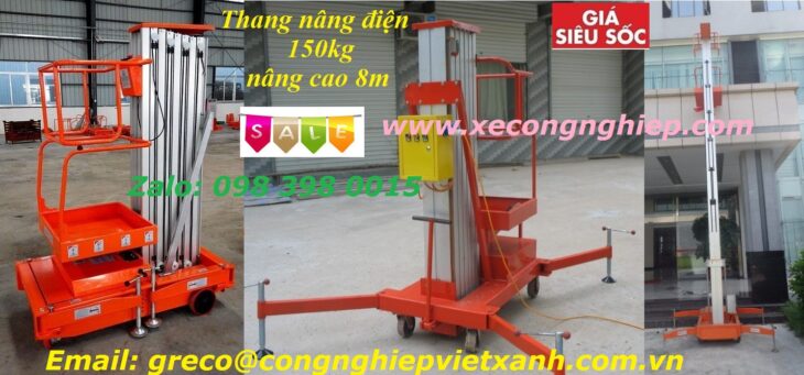 Ưu Điểm Của Thang Nâng Người Cao 8m