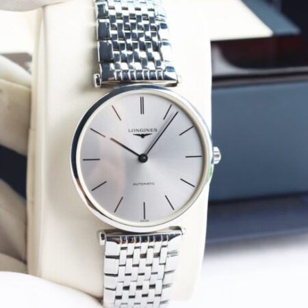 ĐH Nam : Longines La Grande L4.708.4.72 Automatic, Dây thép – Size 34mm – Fullbox…