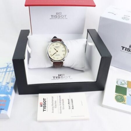 ĐH Nam : Tissot Le Locle Powermatic 80 Dây Da – Size 39.3mm – Fullbox