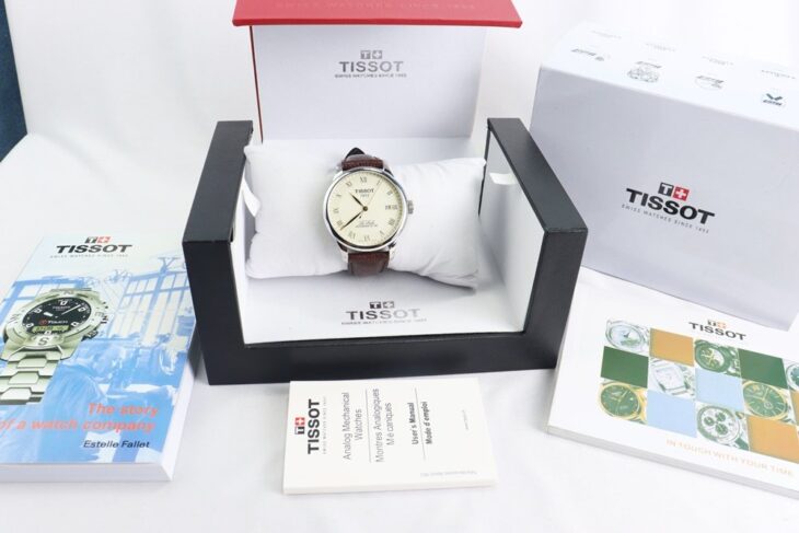 ĐH Nam : Tissot Le Locle Powermatic 80 Dây Da – Size 39.3mm – Fullbox