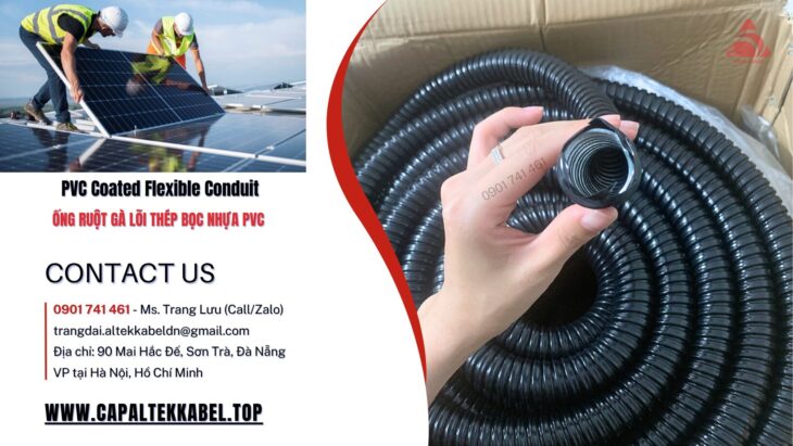 Ống thép luồn dây điện bọc nhựa PVC Đà Nẵng, Quảng Nam