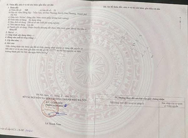 CẦN BÁN 50M ĐẤT ĐG ĐÒNG SẬY, ĐAN PHƯỢNG, HÀ NỘI. CƠ SỞ HẠ TẦNG ĐỒNG BỘ, DÂN CƯ ĐÔNG ĐÚC, SẦM UẤT,