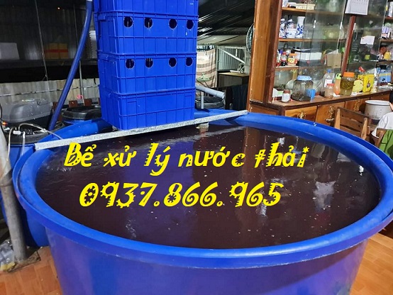 Bồn nhựa dung tích lớn hình tròn và hình chữ nhật, bồn nhựa hình chữ nhật