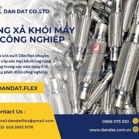 Bô zin chống rung/ Ống xả máy phát điện/ Ống bô xả inox/ Ống chống rung động cơ/ Khớp nối ổng xả mềm