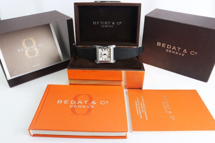 Đồng Hồ Nam : BEDAT & Co No.1 Automatic, Niềng đính full Kim Cương – Zin all FullBox