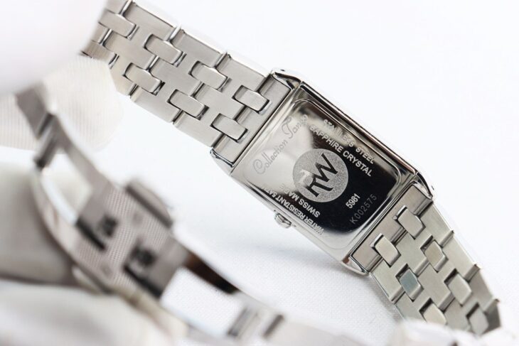 ĐH Nữ : Raymond Weil Tango mặt Xà Cừ – Niềng & cọc số đính full Kim Cương thiên nhiên