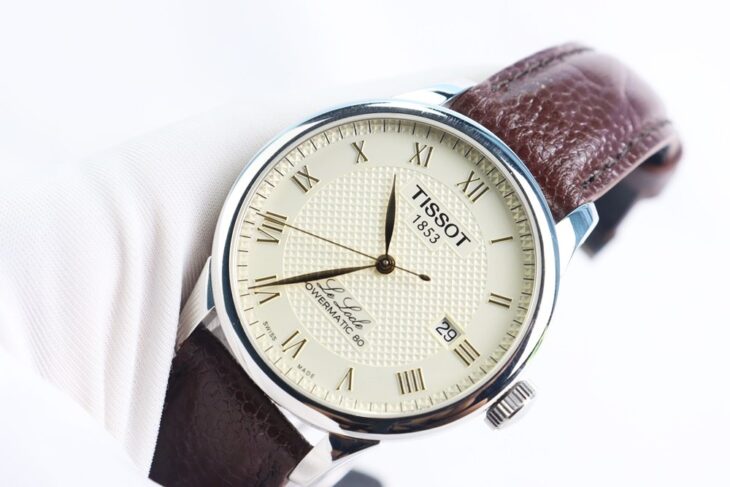 ĐH Nam : Tissot Le Locle Powermatic 80 Dây Da – Size 39.3mm – Fullbox